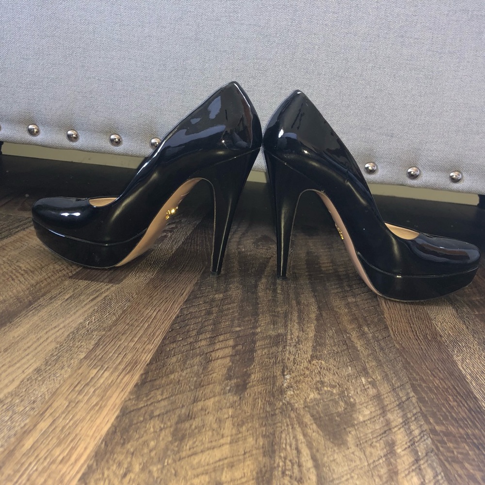 Prada Patent Leather Black Pumps